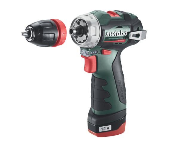 MPTPMBS12QC PowerMaxx BS BL Q Brushless Drill/Screwdriver 12V 2 x 2.0Ah Li-ion