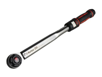 NOR15004 Pro 200 Adjustable Mushroom Head Torque Wrench 1/2in Drive 40-200Nm