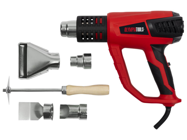 OLPHG2000 Heat Gun with 5 Accessories 2000W 240V