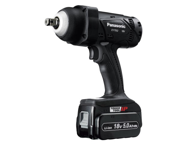 PAN7552LJ EY7552 Heavy-Duty Impact Wrench 18V 2 x 5.0Ah Li-ion