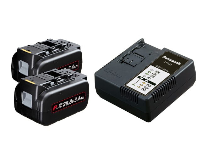 PAN7881PC2S EY7881PC2S SDS Plus Rotary Hammer 28.8V 2 x 3.4Ah Li-ion