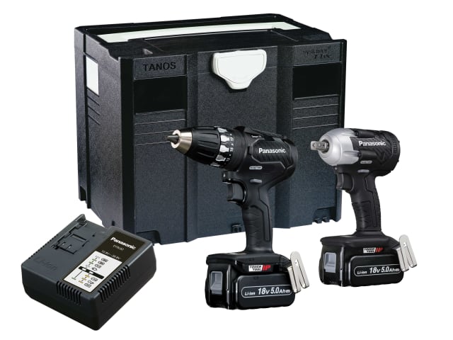 PANC232LJ EYC232LJ Twin Pack 18V 2 x 5.0Ah Li-ion