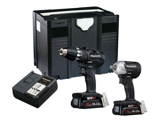 PANC232PN EYC232PN Twin Pack 18V 2 x 3.0Ah Li-ion