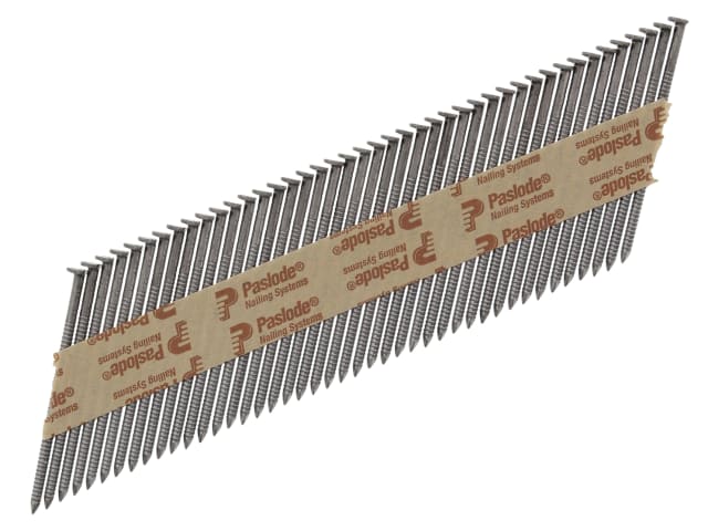 PAS141226 3.1 x 75mm 350 Ring Nails Bright Finish Box of 2200 + 2 Fuel Cells