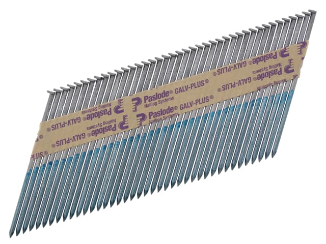 PAS141234 3.1 x 90mm IM350 Smooth Nails Galv-Plus® Finish Box of 2200 + 2 Fuel Cells