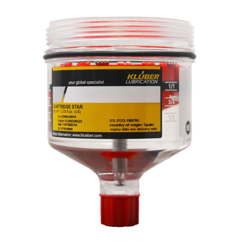 Kluber Kluberplex BEM 41132 Bearing Grease 60cm Star Cartridge