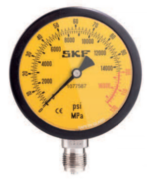 1077587 SKF Pressure gauge 100 MPa, 100mm diameter