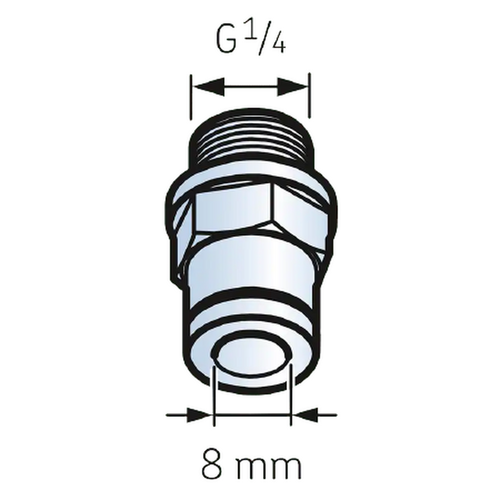 LAPFM1/4SW SKF Tube connection, male 1/4