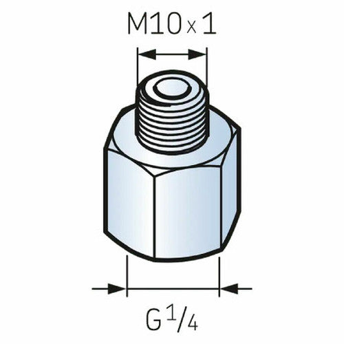 LAPN10X1 SKF Automatic Lubricator Nipple 1/4