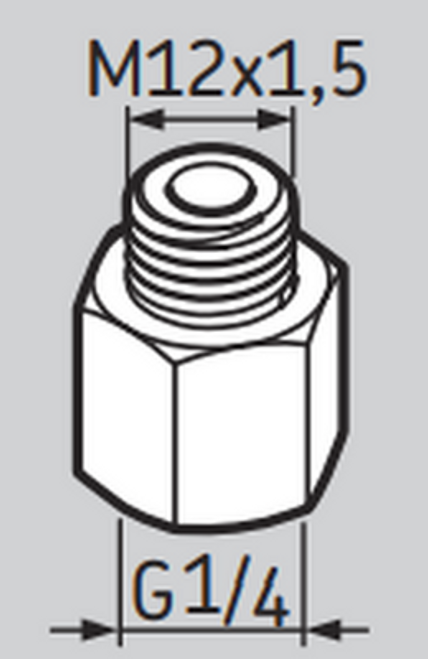 LAPN12X1.5 SKF Automatic Lubricator Nipple 1/4