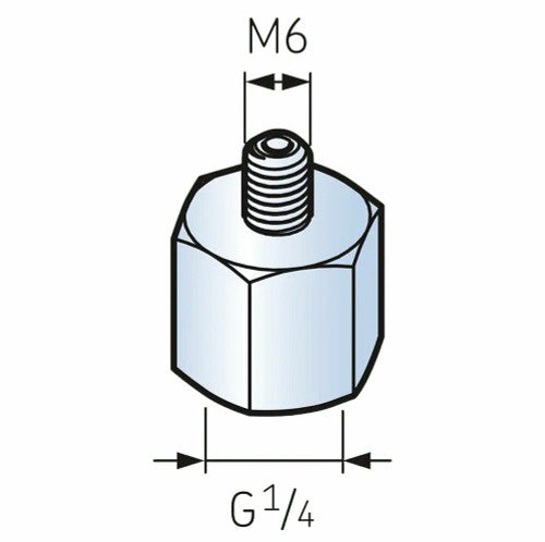 LAPN6 SKF Automatic Lubricator Nipple 1/4