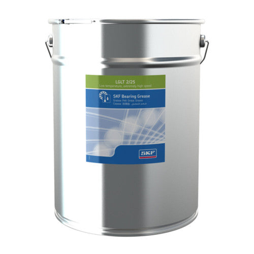 SKF LGLT2/25 Low Temp - Extreme High Speed Grease - 25kg