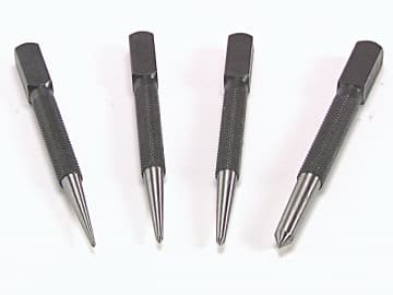 PRI44SET4 44-SC4 Centre Punch Set, 4 Piece