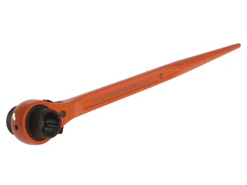 PRI603 603 Reversible Ratchet Spanner Podger 19 x 21mm Hi-Vis