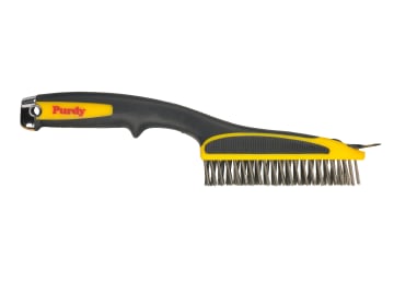 PUR140910100 Short Handled Wire Brush 11in