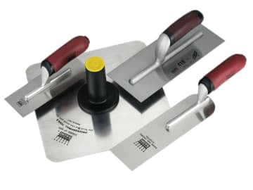 RAGRP1027 RP1027 Plasterer's Trowel & Hawk 4 Piece