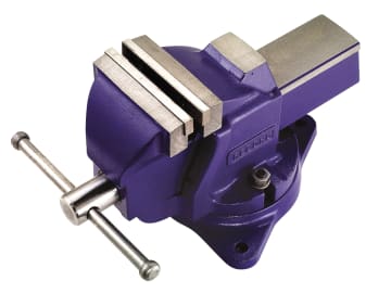 RECT3TON3VS T3TON3VS Workshop Vice with Anvil, Swivel Base 4in