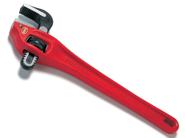 RID89440 89440 Heavy-Duty Offset Pipe Wrench 450mm (18in)