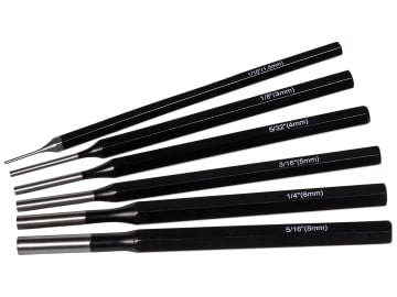 ROU31178 Parallel Pin Punch Set 6 Piece
