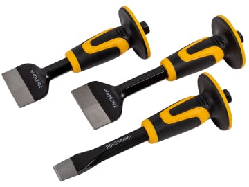 ROU31970 Chisel & Bolster Set, 3 Piece