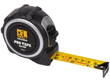 ROU43208 E-Z Read® Tape Measure 8m/26ft (Width 25mm)