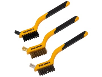 ROU52005 Mini Wire Brush Set 3 Piece