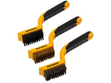 ROU52012 Wire Brush Set 3 Piece