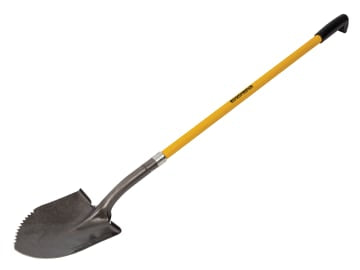 ROU68044 Sharp Edge Round Shovel, Long Handle