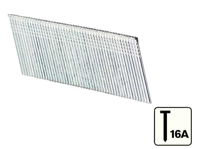 RPD16A38 16A 20° Galvanised Brad Nails 38mm (Box 2000)