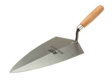 RST10111 101 Philadelphia Pattern Brick Trowel Wooden Handle 11in