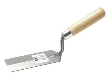 RST103B Margin Trowel Wooden Handle 5 x 2in