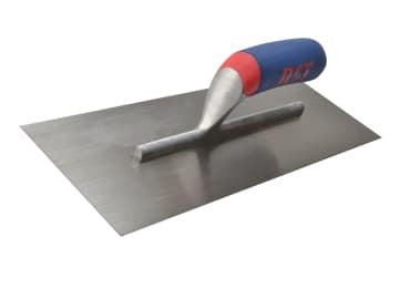 RST16S Plasterer's Finishing Trowel Carbon Steel Soft Touch Handle 16 x 4.1/2in