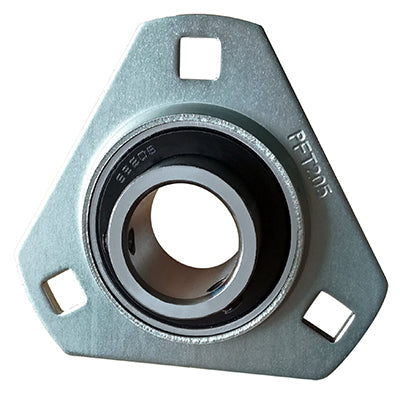 SS-SBPFT205 SLFT25 Pressed Steel 3 Bolt Triangle Flange Stainless Stee