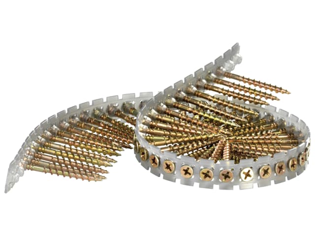 SEN42K25MY DuraSpin® Collated Screws Flooring/Wood PH2 4.2 x 25mm (Pack 1000)