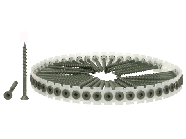 SEN42W50MW DuraSpin® Collated Screws Decking Weatherex 4.2 x 50mm (Pack 1000)