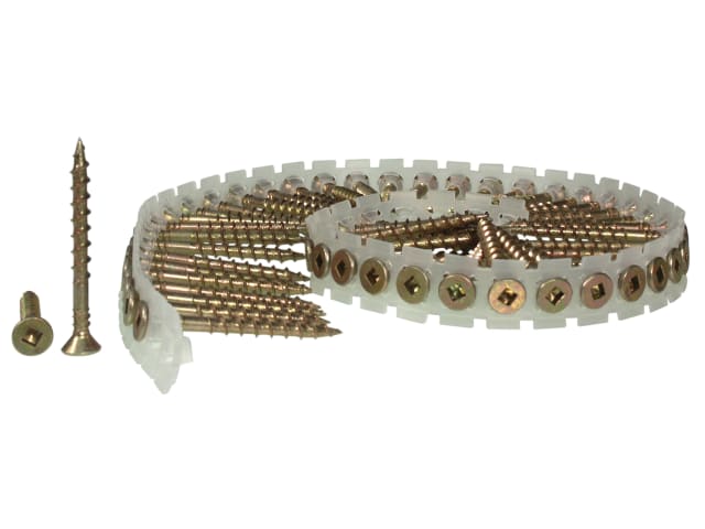 SEN45F75MY DuraSpin® Collated Screws Flooring/Wood SQ2 4.5 x 75mm (Pack 1000)