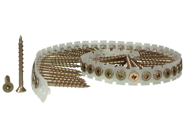 SEN45W65MY DuraSpin® Collated Screws Flooring/Wood SQ2 4.5 x 65mm (Pack 1000)