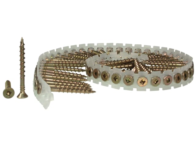 SEN45X60MY DuraSpin® Collated Screws Flooring/Wood SQ2 4.5 x 60mm (Pack 1000)