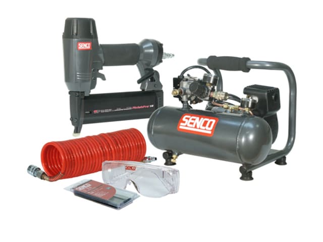 SENPC0964UK1 Finish Pro 18 Pneumatic Nailer & 1 HP Compressor Kit 110V