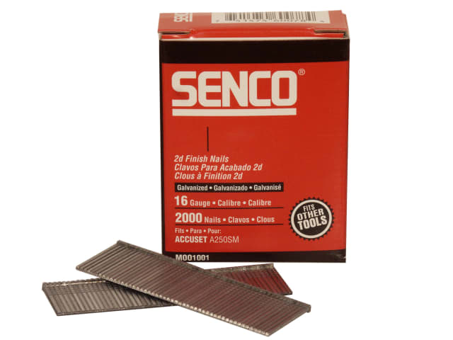 SENRX19EAA Straight Brad Nails Galvanised 16G x 45mm (Pack 2000)