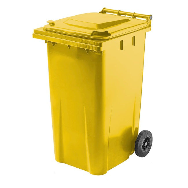 TYGRIS 2-Wheeled Yellow Bin 240L - SKB240