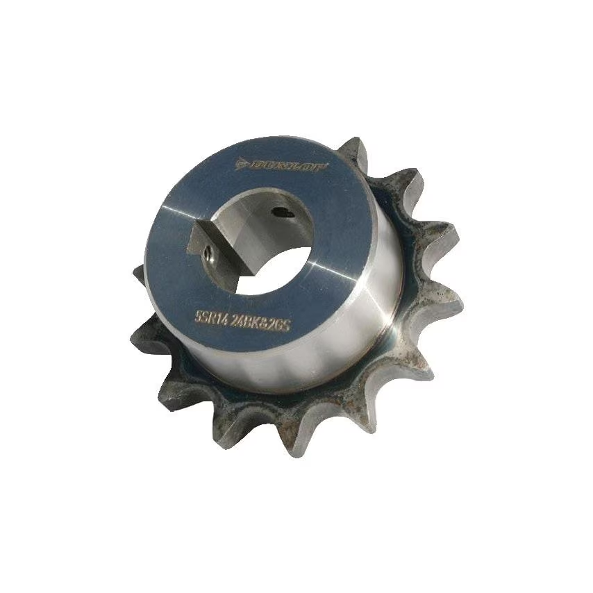 thumbnail image 2 of 04C #25 22-Tooth Metal Pilot Sprocket, 10-17mm Bore, Keyway, Roller Chain 2 of 4