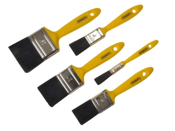 STA029592 Hobby Paint Brush Set of 5 12 25 37 50 & 62mm
