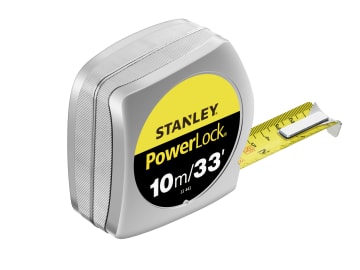 STA033443 PowerLock® Classic Pocket Tape 10m/33ft (Width 25mm)