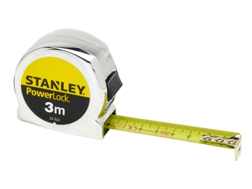 STA033522 PowerLock® Classic Pocket Tape 3m (Width 19mm) (Metric only)