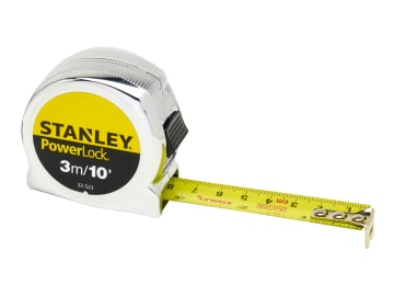 STA033523 PowerLock® Classic Pocket Tape 3m/10ft (Width 19mm)