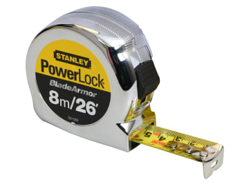 STA033526 PowerLock® BladeArmor® Pocket Tape 8m/26ft (Width 25mm)