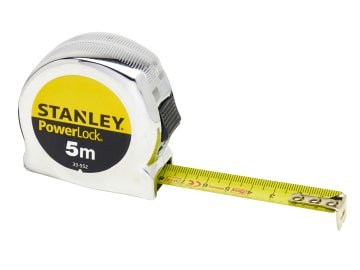 STA033552 PowerLock® Classic Pocket Tape 5m (Width 19mm) (Metric only)