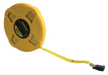 STA034297 Closed Case Fibreglass Long Tape 30m (Width 13mm)