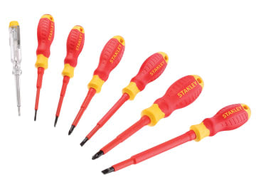 STA060031 FatMax® VDE Insulated Screwdriver Set, 7 Piece